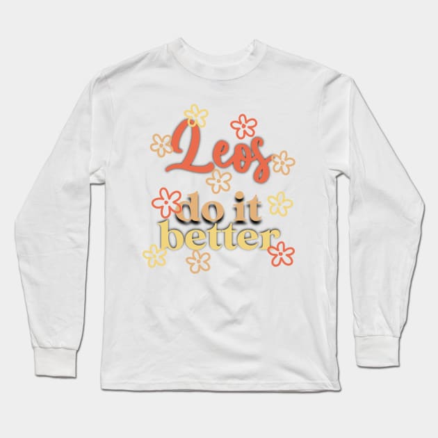 Leo Long Sleeve T-Shirt by nicolecella98